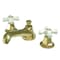 Kingston Brass KS4462PX 8" Widespread Bathroom Faucet, Polished Brass KS4462PX - alternate 1
